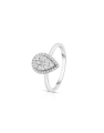 inel aur 14 kt bouquet cu diamante RG102067-114-W